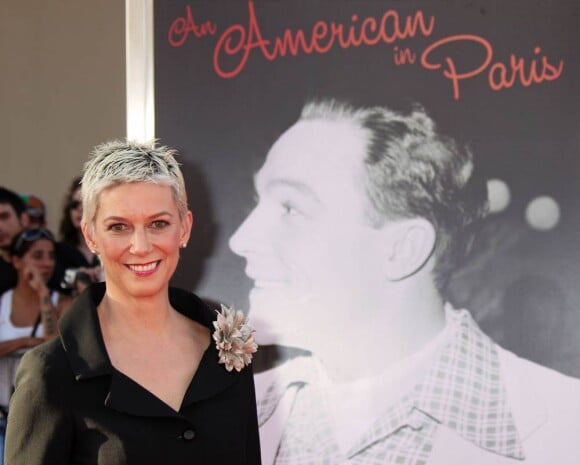Patricia Ward Kelly (veuve de Gene Kelly), à l'occasion de l'avant-première de Un Américain à Paris (qui va ressortir en salles pour son 60e anniversaire), au Grauman's Chinese Theatre, à Los Angeles, le 28 avril 2011.