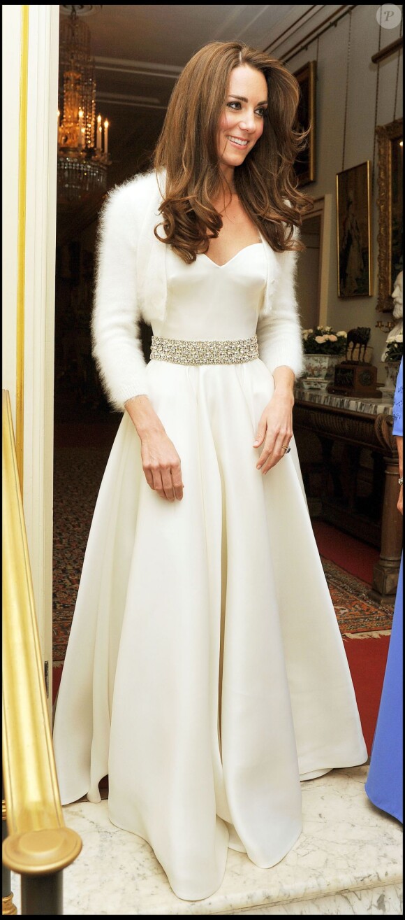Kate Middleton le soir de son mariage, le 29 avril 2011.