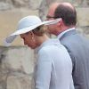 Albert et Charlene au mariage de Kate et William, à Londres, le 29 avril 2011.