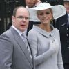 Albert et Charlene au mariage de Kate et William, à Londres, le 29 avril 2011.