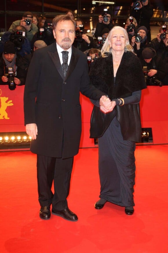 Vanessa Redgrave et Franco Nero, à Berlin, le 14 février 2011.