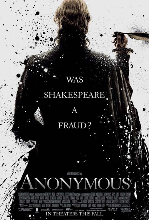 Anonymous de Roland Emmerich, avec Vanessa Redgrave, sortie prévue le 16 novembre 2011.