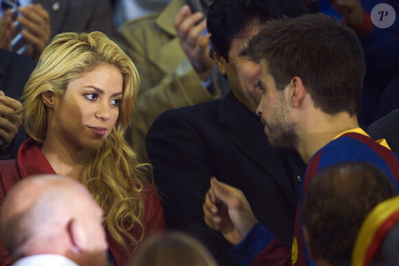 Shakira et Gerard Piqué le 28 avril 2011