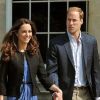 Le prince William et son épouse Kate, au lendemain de leur mariage, le 30 avril 2011.