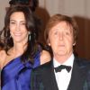 Paul McCartney et Nancy Shevell au gala inaugural de l'exposition Alexander McQueen, au MET, à New York, le 2 mai 2011.