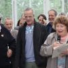 Jean Becker, Christophe Lambert et Lise Fayolle lors des Journées du Livre et vin le 1er mai 2011 à Saumur