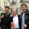 Igor et Grichka Bogdanov lors des Journées du Livre et vin le 1er mai 2011 à Saumur