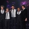Les 2nd eNature chante sur le plateau de X Factor le 3 mai 2011 sur M6
