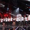 Les candidats de X Factor rendent hommage à Henry Padovani lors du prime du 10 mai 2011 de X Factor sur M6