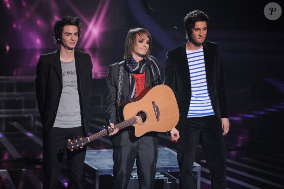 Oméga lors du prime du 10 mai 2011 de X Factor sur M6