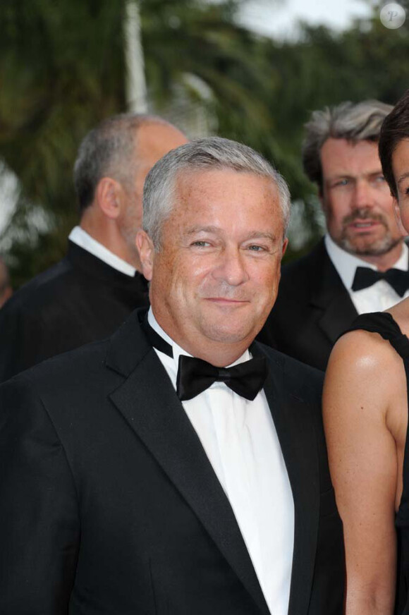 Jean-Marie Messier sur les marches du festival de Cannes, le 12 mai 2011.