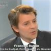 François Baroin s'exprime sur l'affaire de la femme de ménage impliquant Dominique Strauss-Kahn, dans le JT de 13 heures de France 2, dimanche 15 mai.