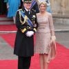 Les lecteurs du magazine britannique Hello! ont établi leur palmarès de l'élégance lors du mariage royal du 29 avril 2011. La princesse Maxima des Pays-Bas obtient la médaille de bronze du classement des chapeaux !