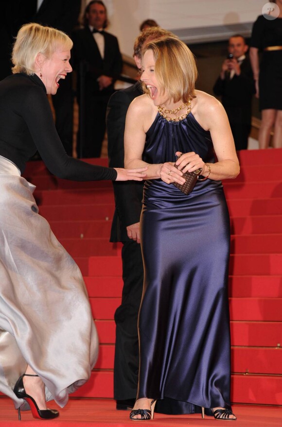 Jodie Foster lors de la projection de Melancholia, le 18 mai 2011, dans le cadre du 64e festival de Cannes.