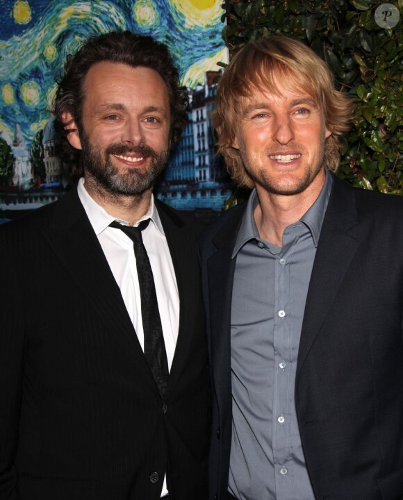 Owen Wilson et Michael Sheen le 18 mai à Los Angeles pour la promotion du dernier Woody Allen, Midnight in Paris.