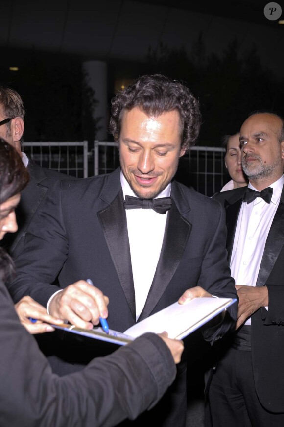 Stefano Accorsi à la soirée Roberto Cavalli, à Cannes le 18 mai 2011.