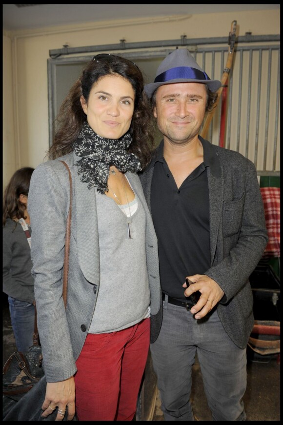 Alexandre Brasseur et son épouse Juliette en octobre 2009.