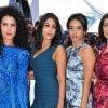 Sabrina Ouazani, Leïla Bekhti, Hafsia Herzi et Hiam Abbas lors du photocall du film La Source des femmes le 21 mai  2011 au festival de Cannes