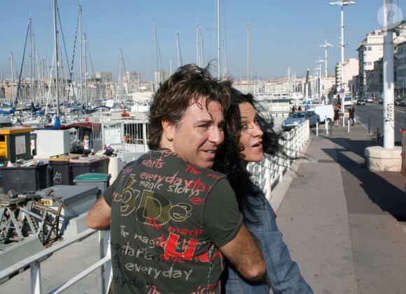 Roberto Alagna et son épouse Angela Gheorghiu en 2007.