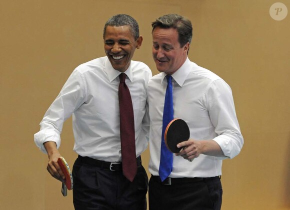 Barack Obama et le Premier ministre David Cameron, à Londres, le 24 mai 2011.