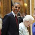 Barack et Michelle Obama à Buckingham Palace, à Londres, le 24 mai 2011.