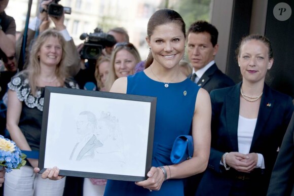 La princesse Victoria et le prince Daniel de Suède en visite officielle à Munich du 24 au 27 mai 2011.