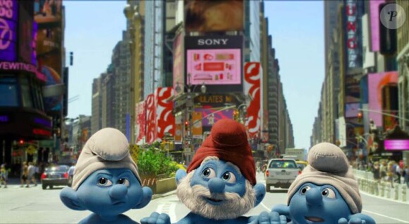 Des images des Schtroumpfs, en salles le 3 août 2011.