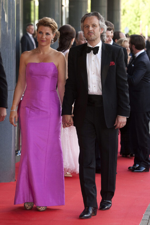 Martha Louise de Norvège et son époux Ari Behn lors de la célébration du 40e anniversaire de la princesse Maxima des Pays-Bas à Amsterdam le 27 mai 2011