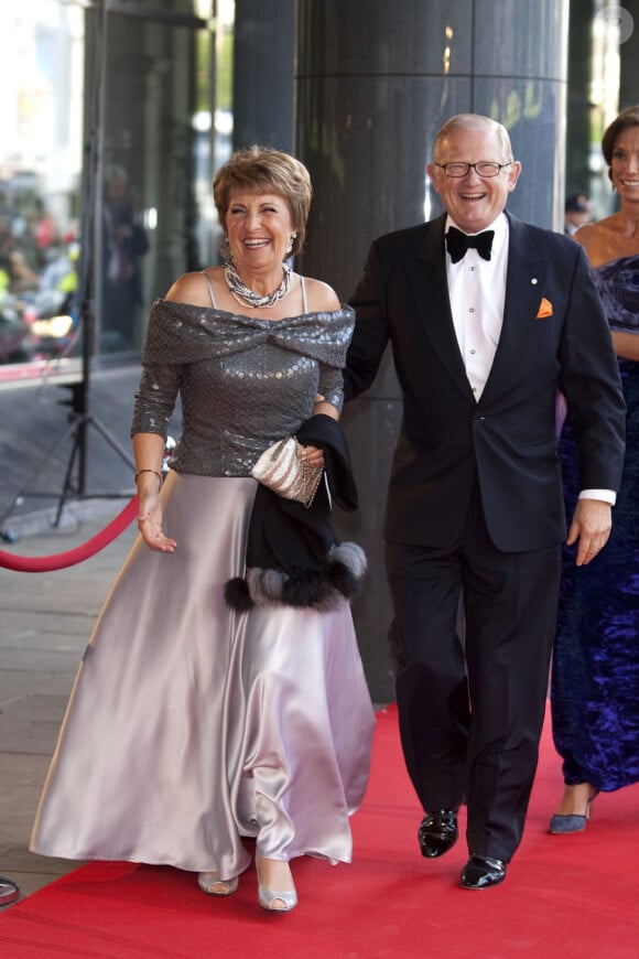 Magriet des Pays-Bas et son époux Pieter van Vollenhoven lors de la célébration du 40e anniversaire de la princesse Maxima des Pays-Bas à Amsterdam le 27 mai 2011