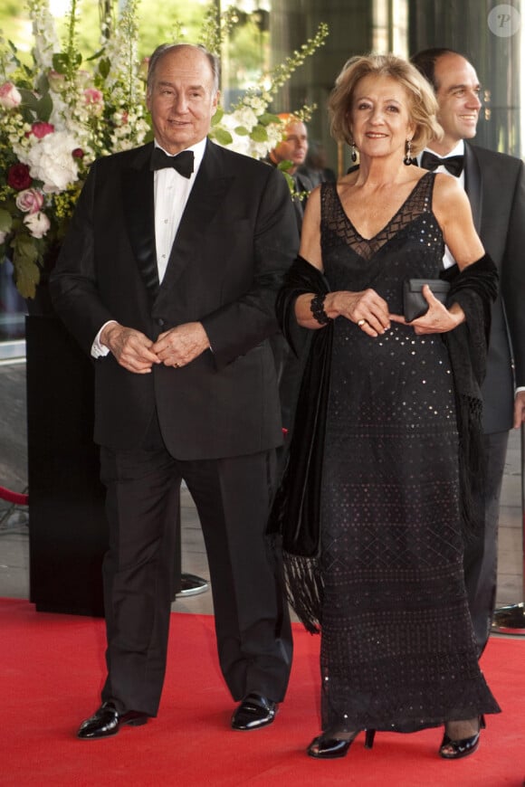 Les parents de la princesse Maxima des Pays-Bas, Jorge Zorreguieta et sa femme Maria del Carmen, lors de la célébration du 40e anniversaire de leur fille à Amsterdam le 27 mai 2011
