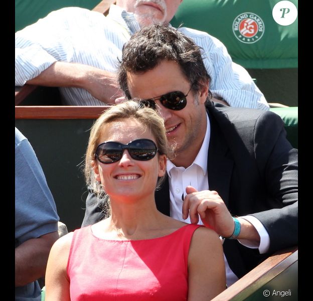 Anne Sophie Lapix Folle Amoureuse De Son Mari Elle Rayonne A Roland Garros Purepeople