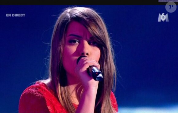 Marina d'Amico chante Hijo de la Luna dans X Factor le 31 mai 2011 sur M6