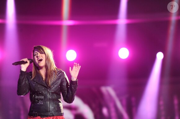 Marina d'Amico chante Purple Rain dans X Factor le 31 mai 2011 sur M6