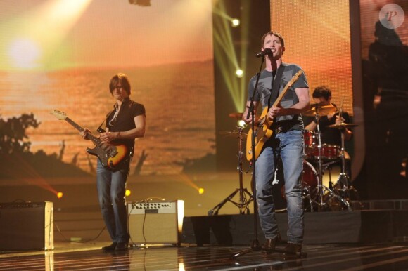 James Blunt dans X Factor le 31 mai 2011 sur M6