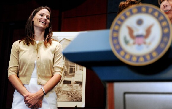 Jennifer Garner est radieuse au Capitol de Washington, le 8 juin 2011