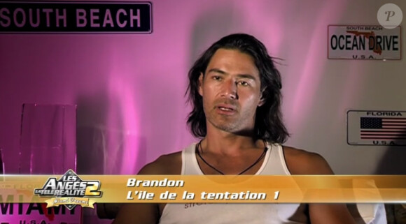 Brandon dans Les Anges de la télé-réalité : Miami Dreams le 9 juin 2011 sur NRJ 12