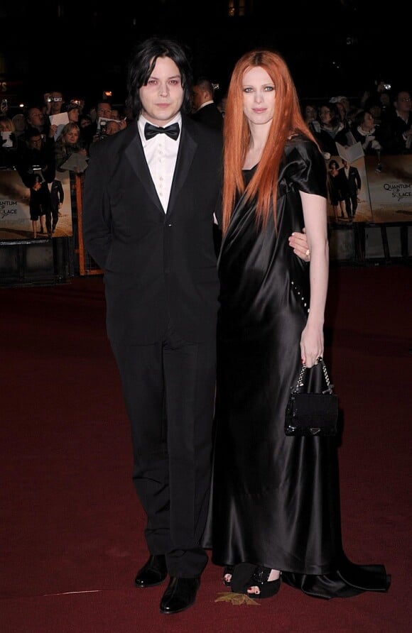 Jack White et son épouse Karen Elson en octobre 2009.