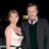 Michelle Williams et le père de sa fille, le regretté Heath Ledger, le 6 décembre 2005 à New York