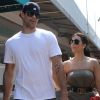 Kim Kardashian et son fiancé Kris Humphries à Miami le 13 mai 2011