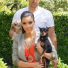 Kim Kardashian et son fiancé Kries Humphries à Los Angeles le 10 juin 2011