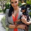 Kim Kardashian et son fiancé Kries Humphries à Los Angeles le 10 juin 2011