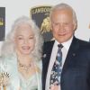 Buzz Aldrin et sa femme Lois lors d'une soirée à Los Angeles en mai 2010