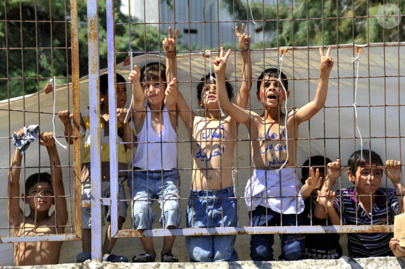 Le camp de réfugiés d'Altinözü, dans la province de Hatay à la frontière turco-syrienne le 17 juin 2011