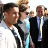 Angelina Jolie arrive en Turquie pour se rendre dans le camp de réfugiés d'Altinözü, dans la province de Hatay le 17 juin 2011