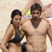 Raul : A la plage avec toute sa famille, le goleador peine à sourire