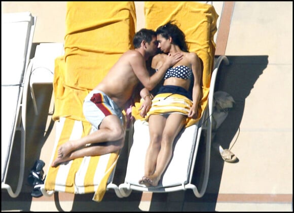 La vie est belle pour Frank Lampard et sa fiancée Christine Bleakley à Las Vegas, le 8 juin 2011