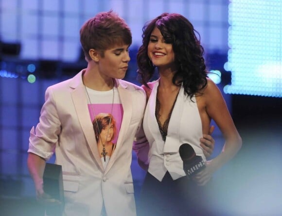 Justin Bieber et sa chérie Selena Gomez aux MMVA à Toronto le 19 juin 2011