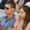 Cristiano Ronaldo et Irina Shayk amoureux à Madrid le 8 mai 2011 