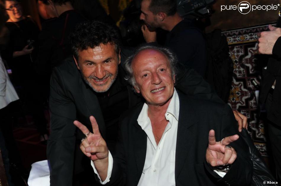 Dove Attia et Didier Barbelivien à la première édition des Trophées de l'écologie, le 20 juin