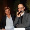 Guy Lagache et Moby à la première édition des trophées de l'écologie, le 20 juin 2011, à Paris.